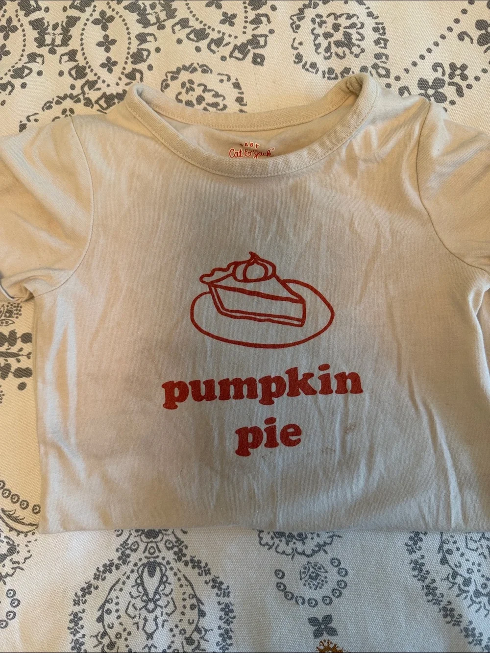 Pumpkin Pie Graphic Baby Romper - 18 Months